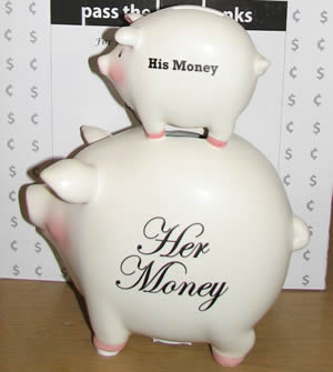 funny piggy bank