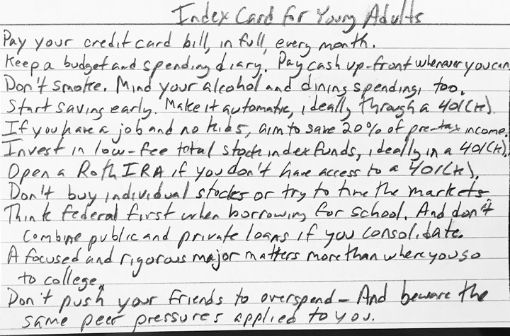 Writing Tip: Index Cards. Throughout life, I have often…